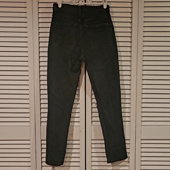 Reformation jeans, size 26, black, high rise crop - Picture 3 of 10